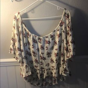 Off the shoulder blouse